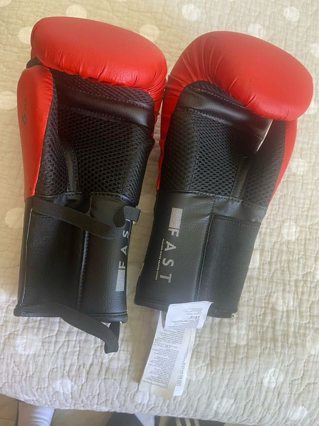 Guantes de Boxeo JNR Decathlon Rojos