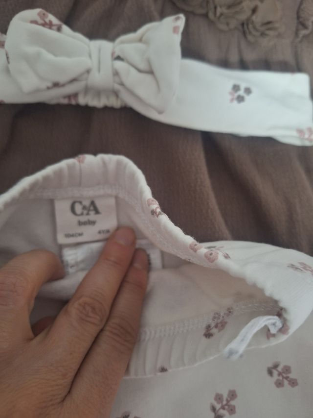 Conjunto niña CyA T4