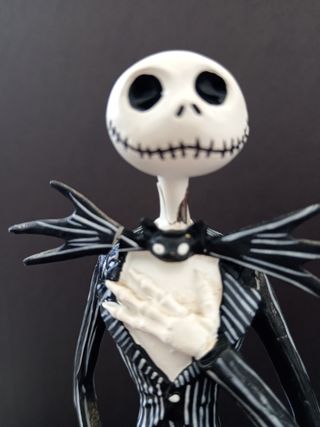Coppia statuette Jack Skellington e Sally