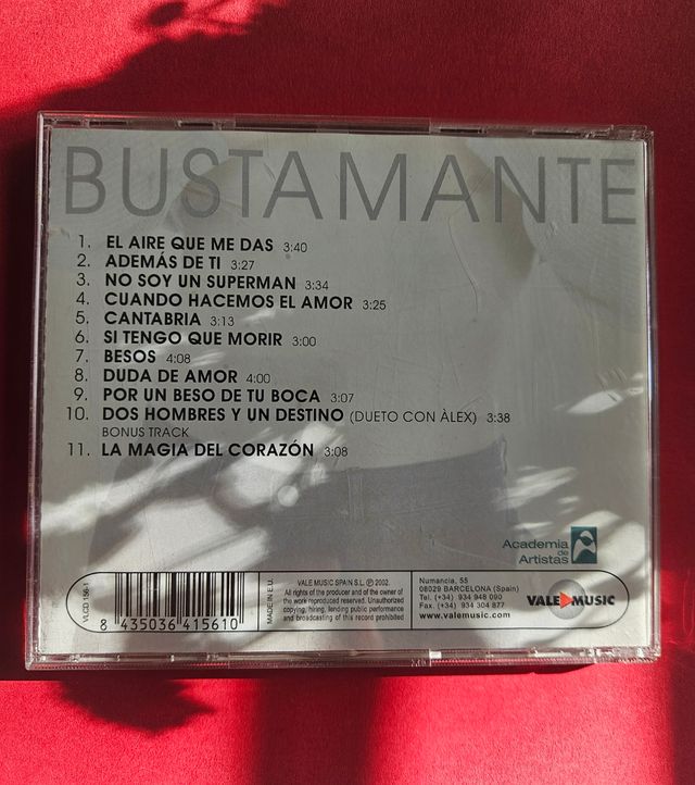 CD Bustamante Pop Rock Nacional