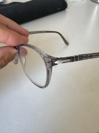 montura Gafas Persol Transparente/Gris