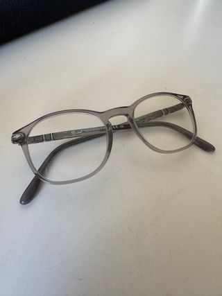 montura Gafas Persol Transparente/Gris
