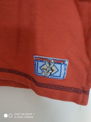 Jersey Looney Tunes Bugs Bunny y Taz