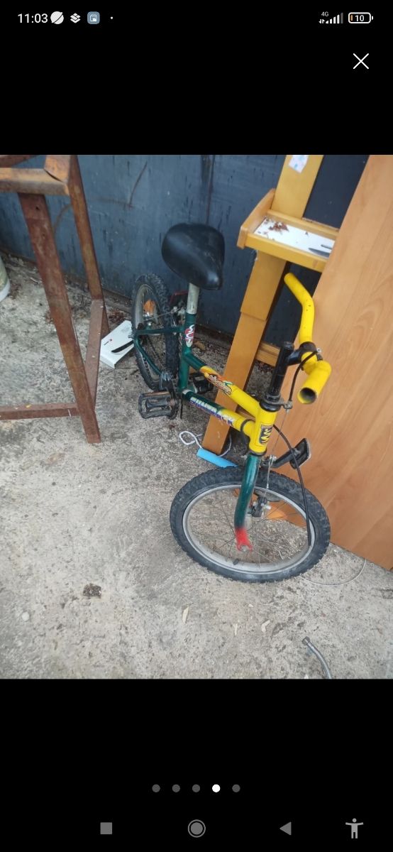 2 Bicicletas Niño Rojas y Blancas