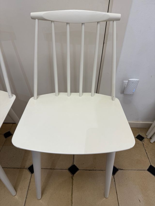 6 Sillas HAY J77 Blancas
