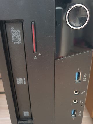 Ordenador sobremesa Lenovo i5 Negro/Plata