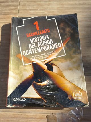 Libro Historia Contemporánea 1 bachillerato