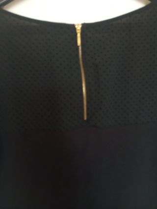 Blusa Stradivarius Negra Mujer