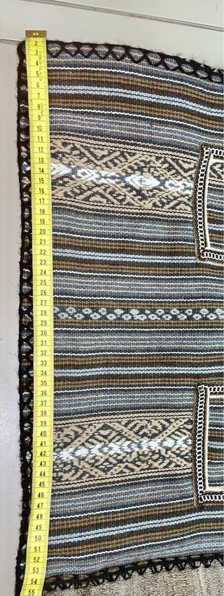 Bolso de mano y hombro de lana de Alpaca Grande