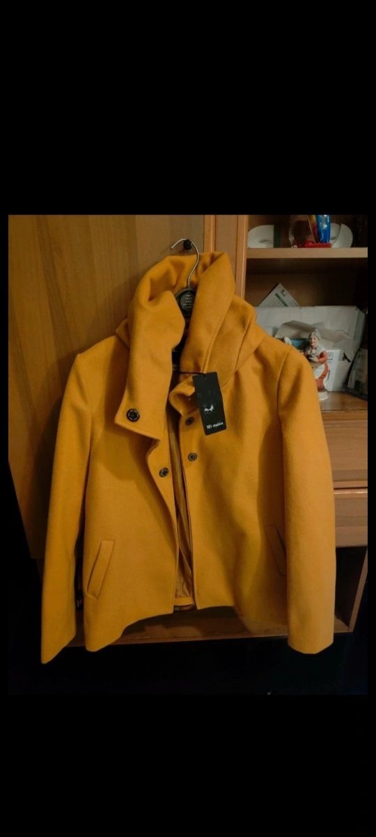 Giacca donna gialla nuova