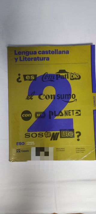 Libros de texto 2° ESO. Comunidad de Madrid