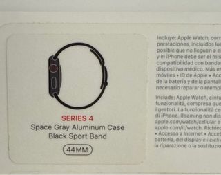 Apple Watch Series 4 44mm Space Gray