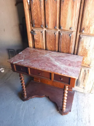 Mesa Consola Madera para Restaurar