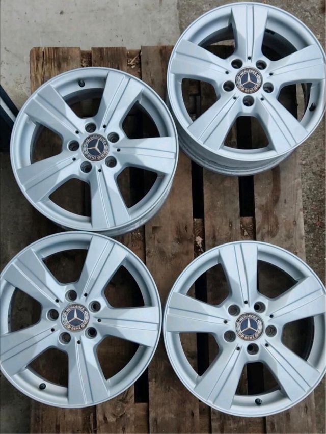 Llantas ORIGINALES Mercedes 5-112 en 16”
