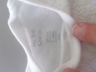 Set body neonato bianco e grigio