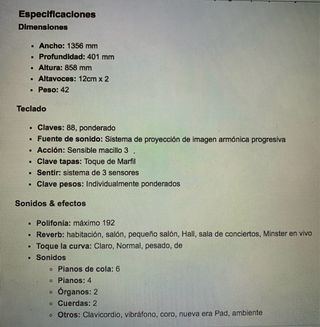 Piano Digital Kawai Blanco CN25 Satinado Premium