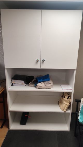 Mueble de ordenación blanco