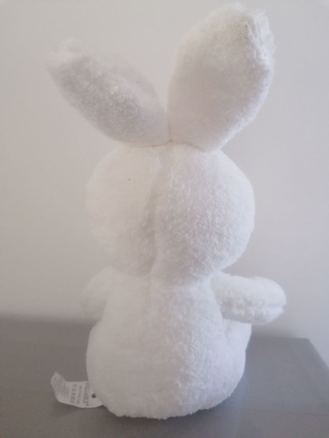 Peluche coniglio bianco