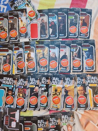 Star Wars Hasbro Retro Collection - +30 Cartones