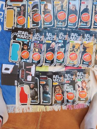 Star Wars Hasbro Retro Collection - +30 Cartones