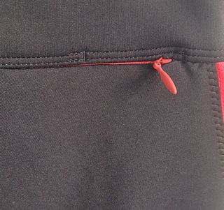 Mallas deportivas Adidas negras con rayas rosa