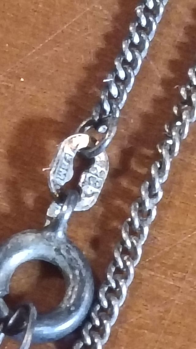 Catenina con croce argento