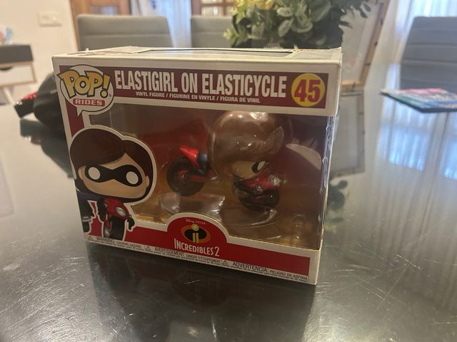Funko Pop Elastigirl on Elasticycle 45