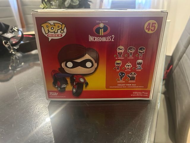 Funko Pop Elastigirl on Elasticycle 45