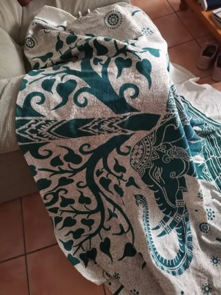 Manta playa/picnic elefante árbol