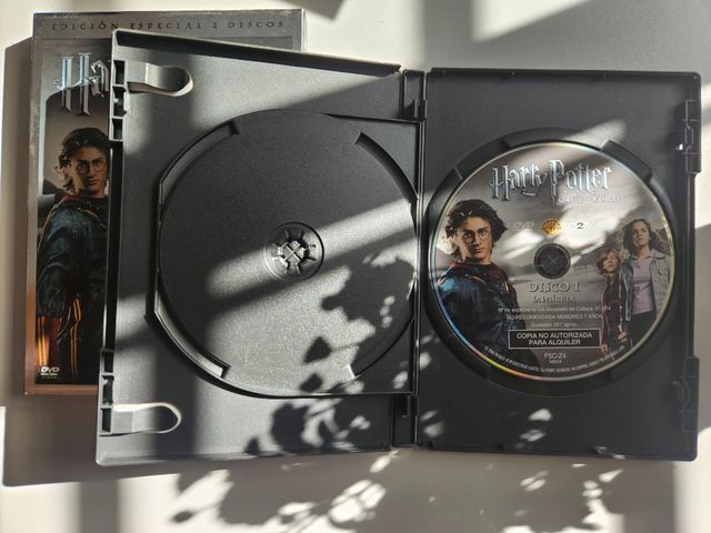 Harry Potter y el Cáliz de Fuego DVD