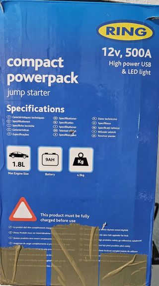 Avviatore multifunzione RING 12V 500A