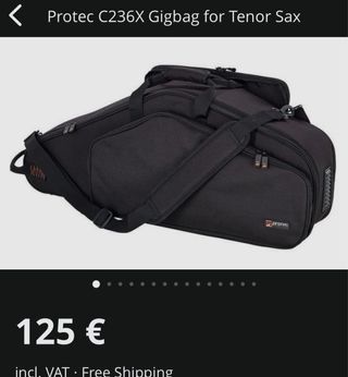 Funda Protec C236X para Saxo Tenor