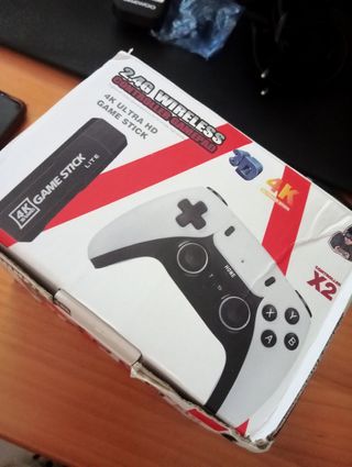 Gamepad Inalámbrico 2.4G 4K Game Stick