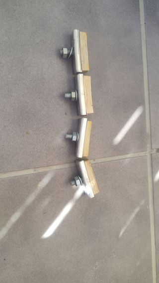 ZAPATAS DE FRENO BLANCAS BMX