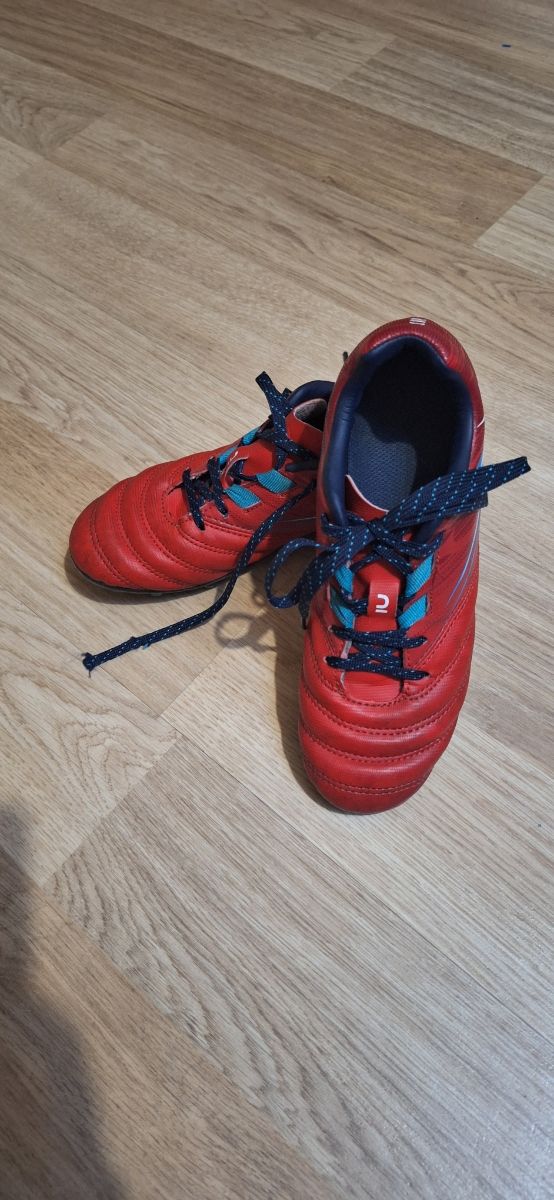 Botas de Rugby Rojas Niños/as