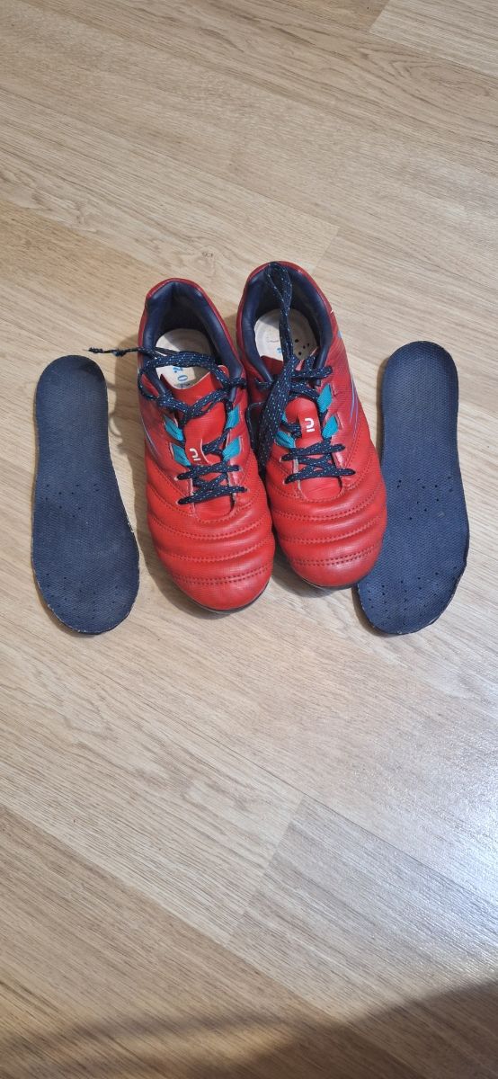 Botas de Rugby Rojas Niños/as