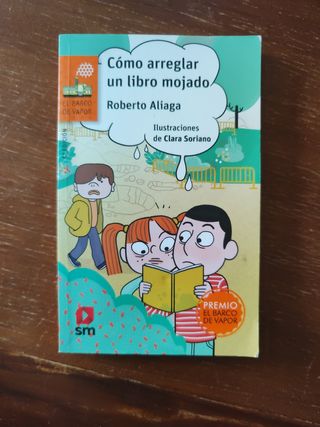 Cómo arreglar un libro mojado