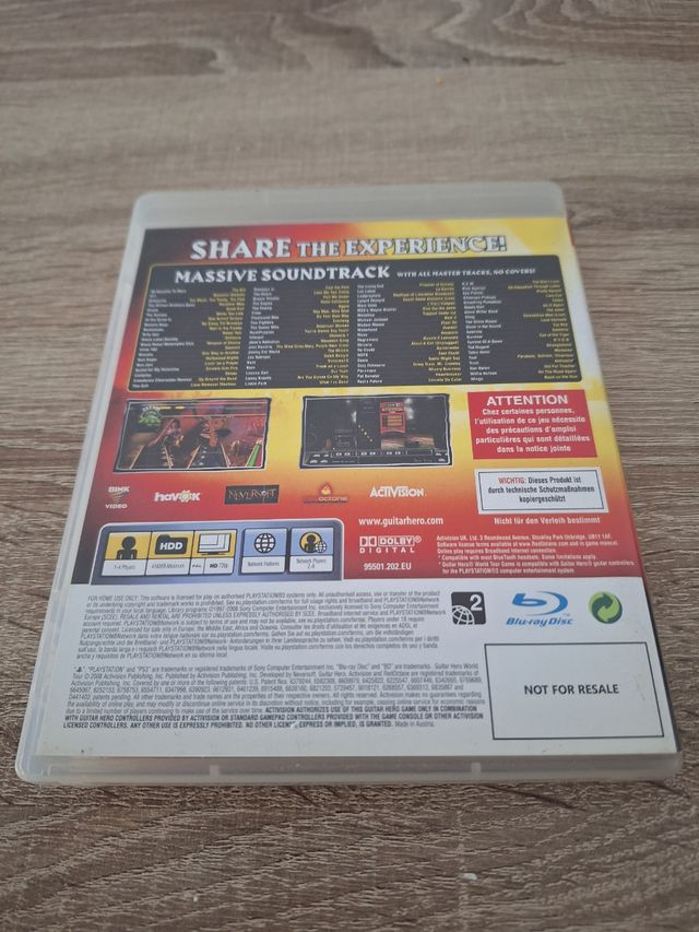 Guitar Hero World Tour PS3