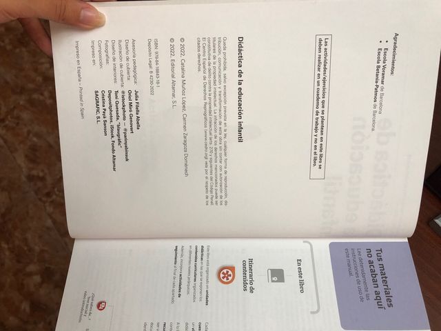 Didáctica de la educación infantil