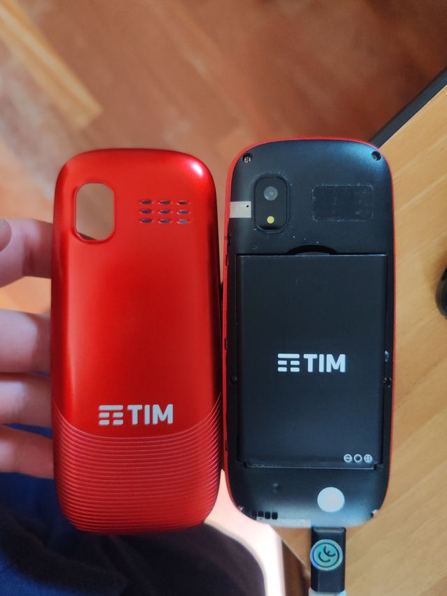 Cellulare TIM Easy 4G Rosso