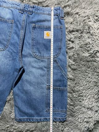 Pantalones Cortos Carhartt Retro Azul Cargo Y2K