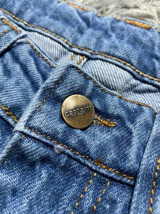 Pantalones Cortos Carhartt Retro Azul Cargo Y2K