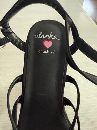 Sandalias de plataforma Ulanka negras