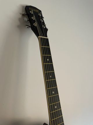 Guitarra Acústica Negra MAX