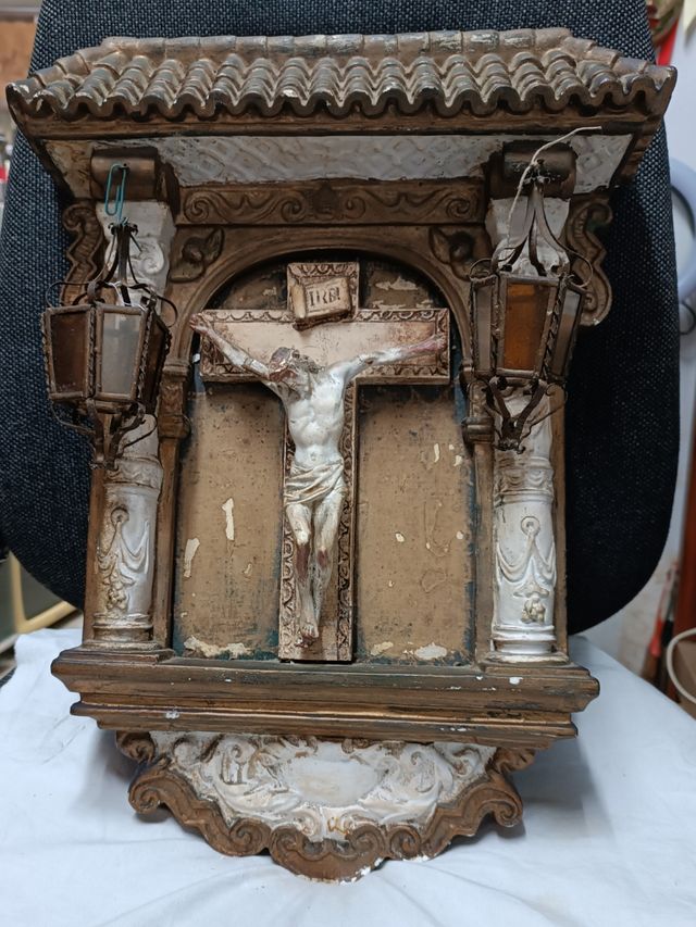 Vecchia pala d'altare o cappella