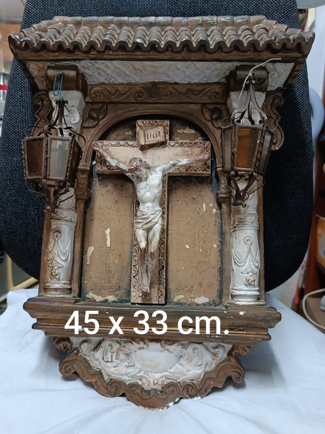 Vecchia pala d'altare o cappella