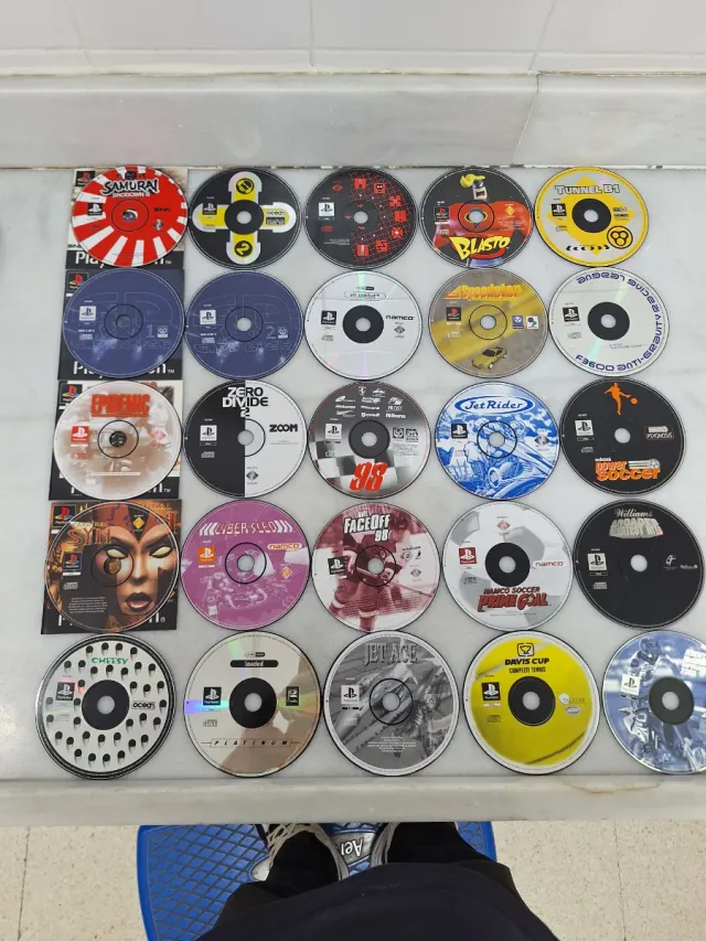 Confezione da 57 giochi PlayStation PAL 🇪🇸