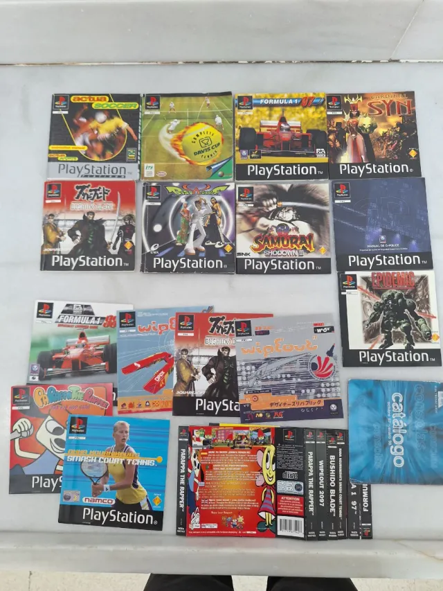 Confezione da 57 giochi PlayStation PAL 🇪🇸