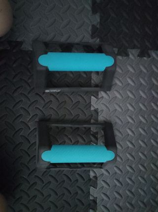 Soporte Pesas + Gomas + Kettlebell