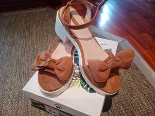 Sandalias Marrones Talla 38